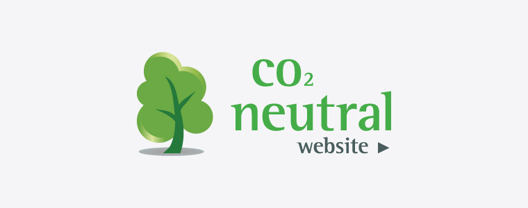 Ikon logo fra CO2-neutralt website