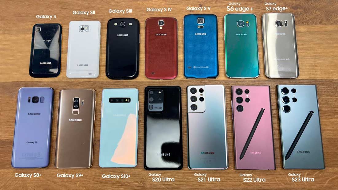 Send et billede af bagsiden af din Samsung mobil