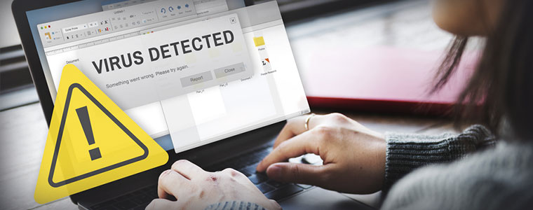 Virus inficeret computer