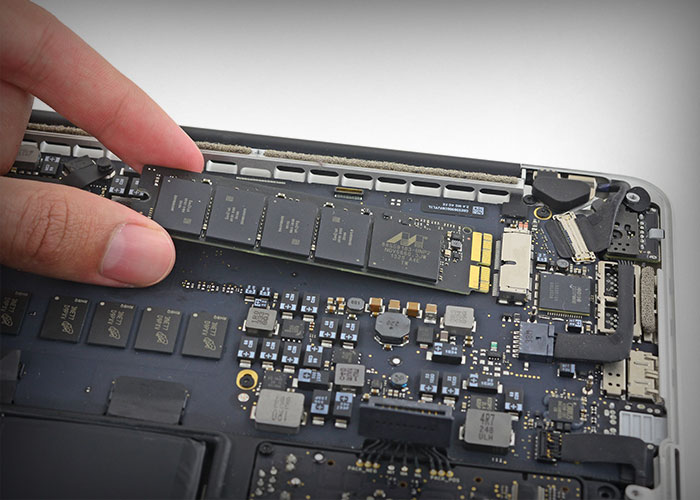 Mac SSD udskiftning